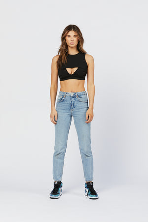 Cutout Top - Black