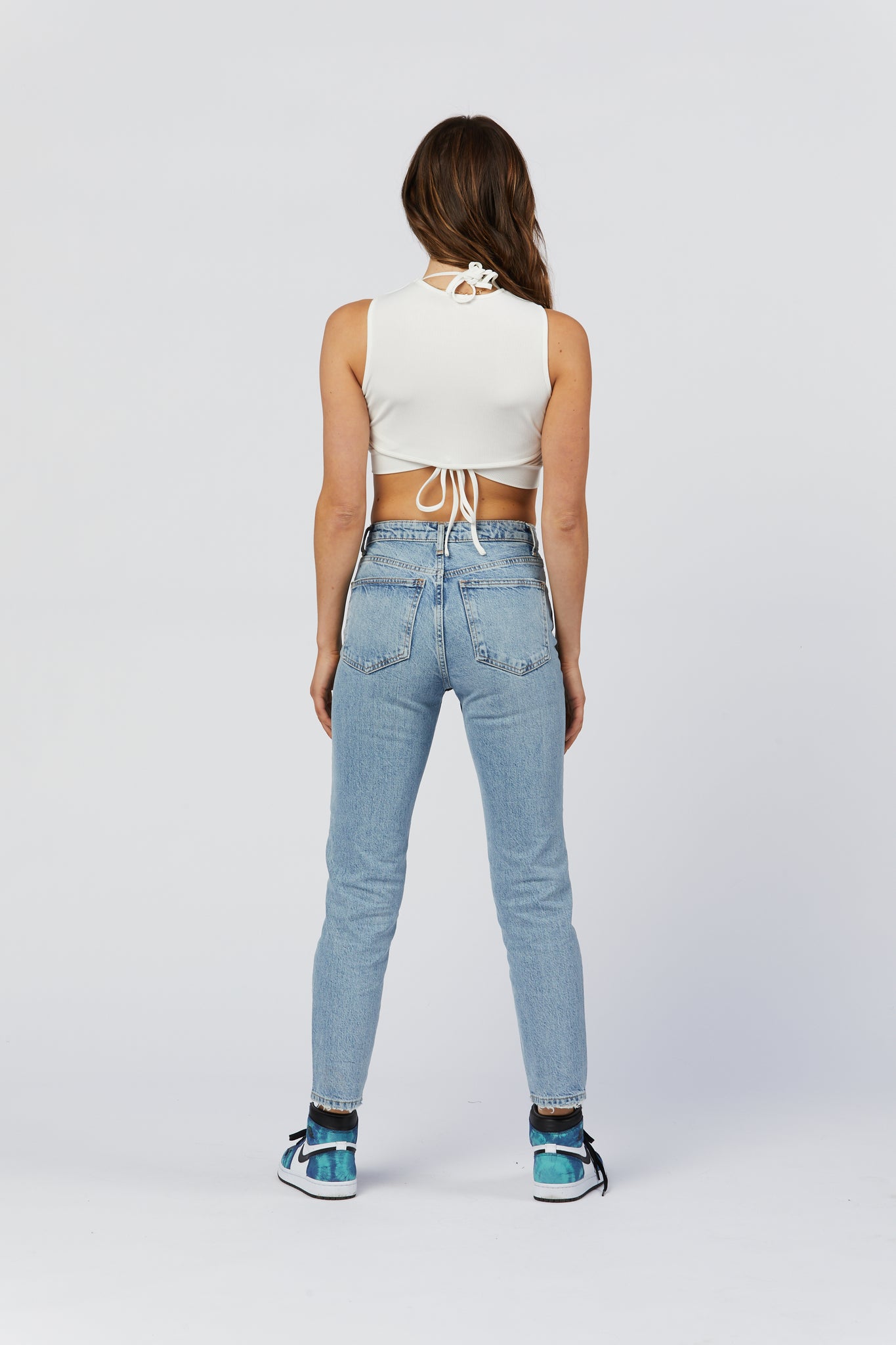 Cutout Top - White
