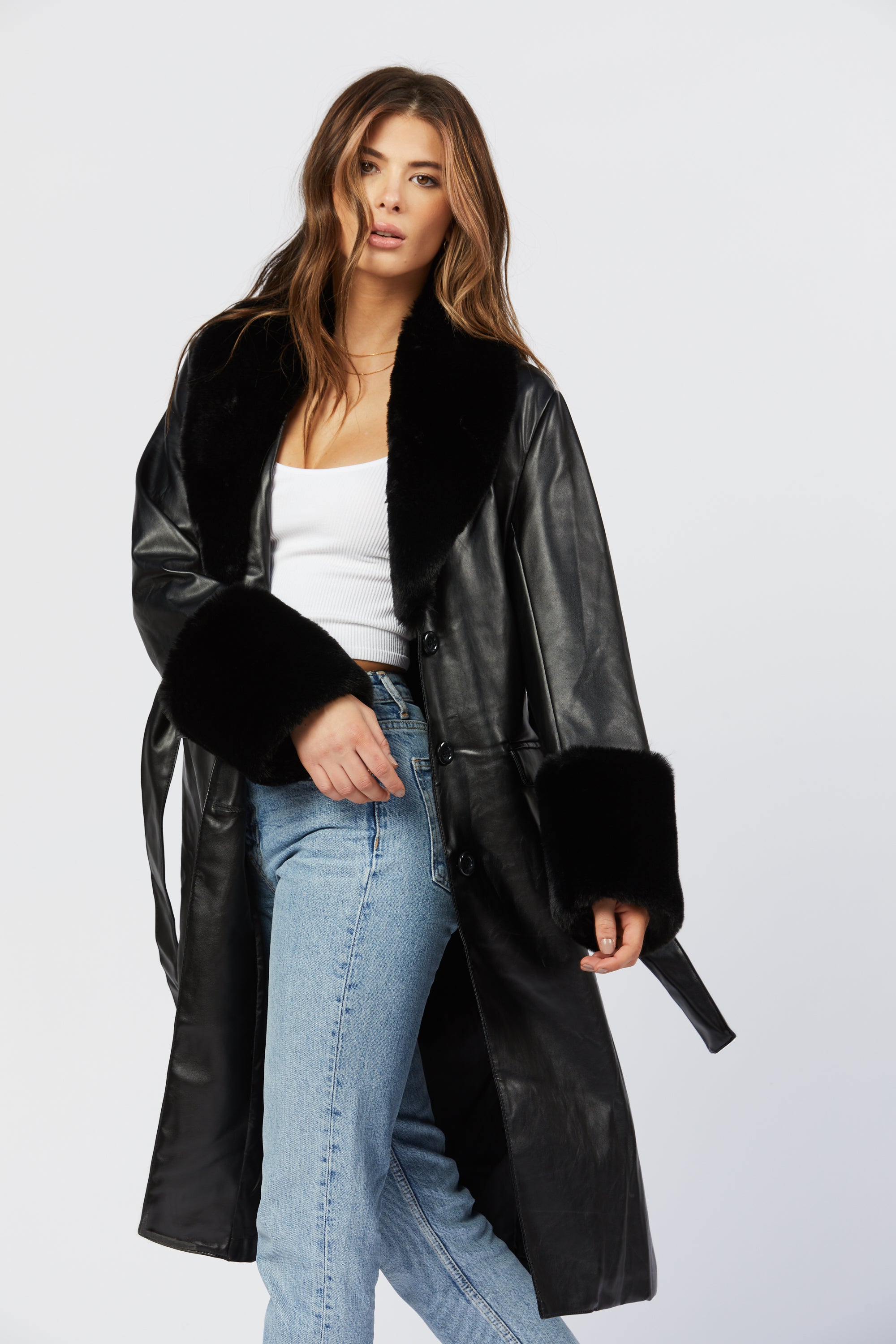 Shaci fur coat sale