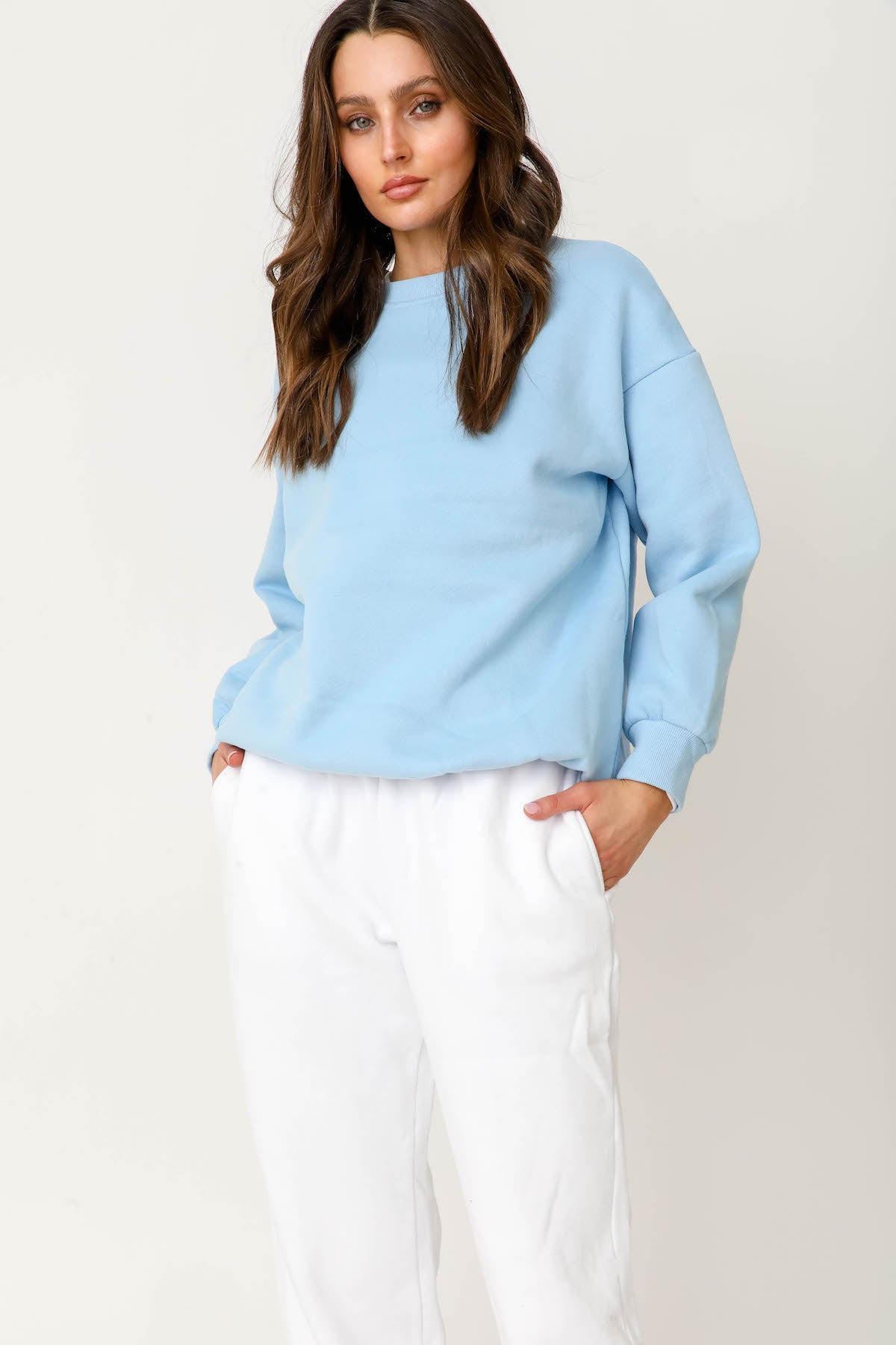 Oversized Sweater - Blue