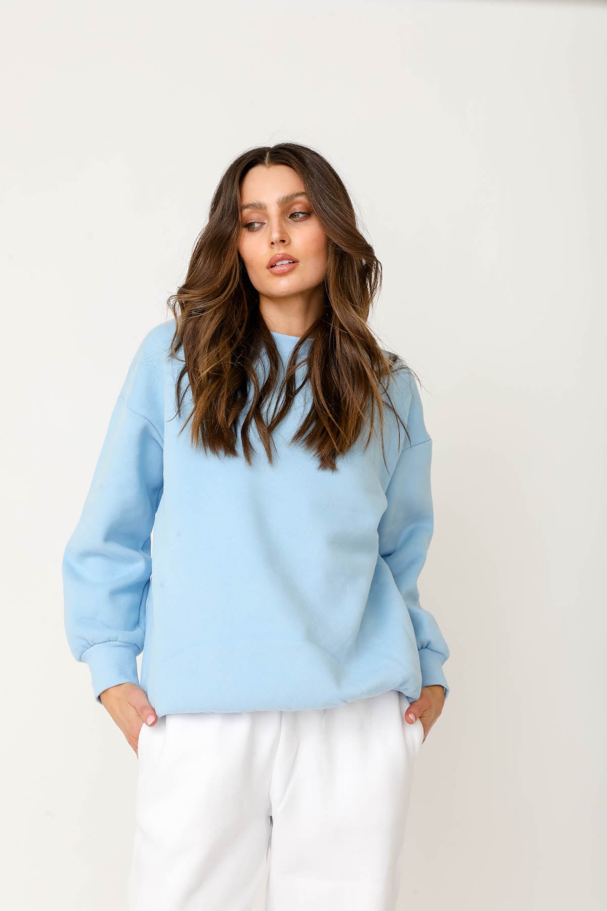 Oversized Sweater - Blue