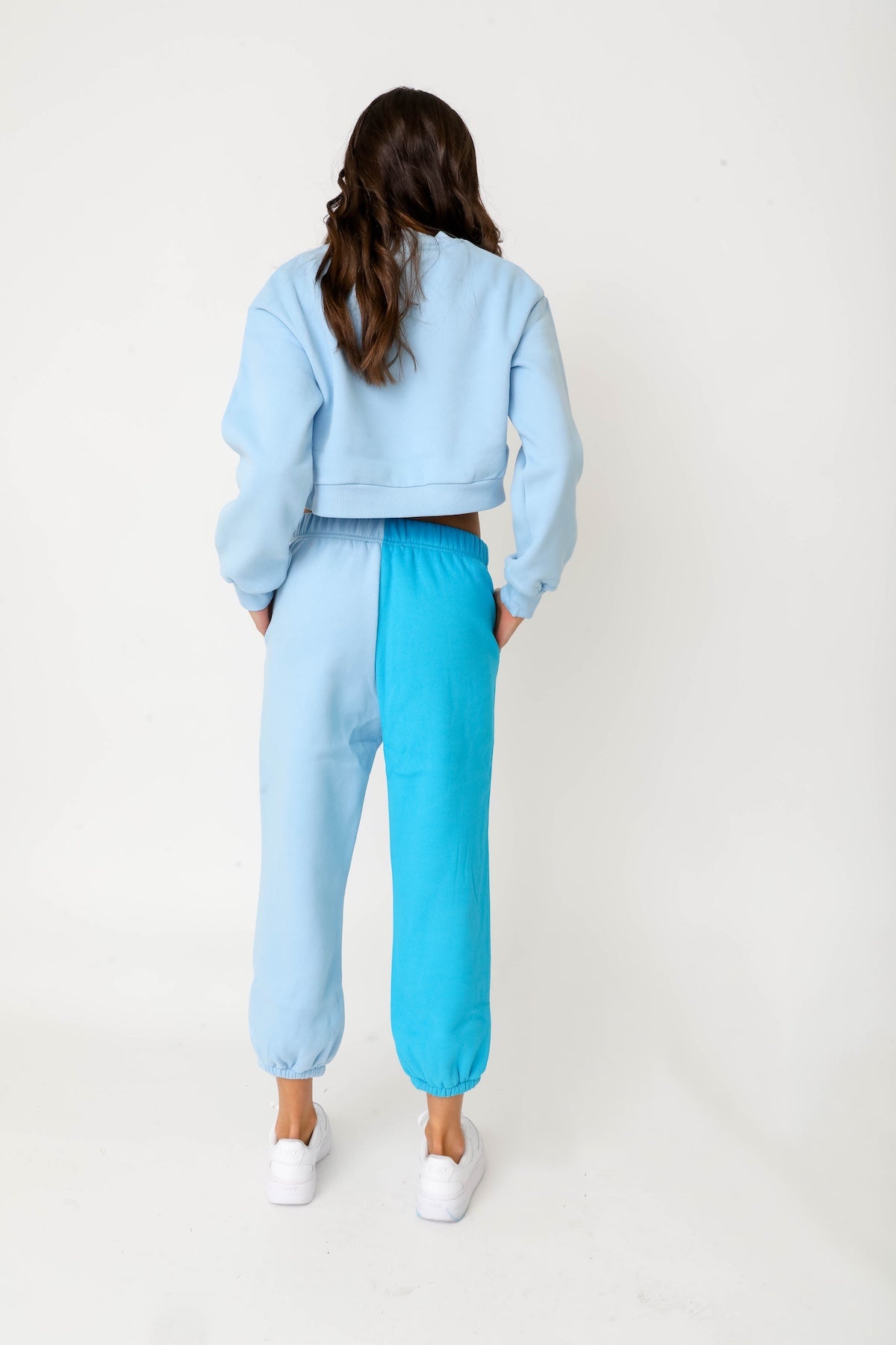 Two Tone Sweats - Blue