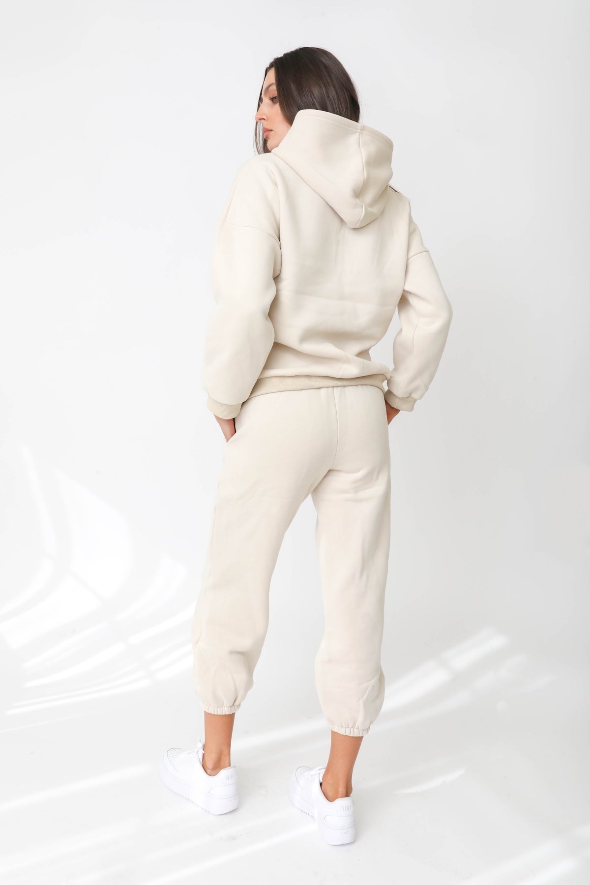 Oversized Hoodie - Beige