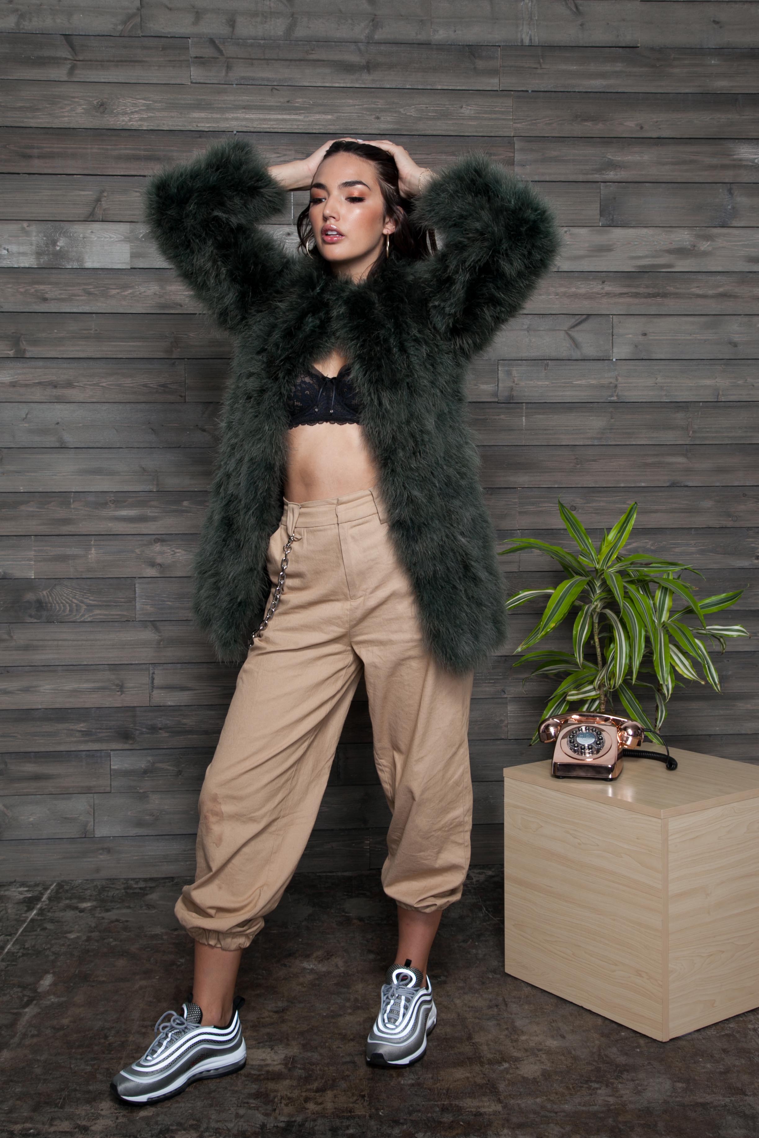 SHACI Pamela Feather Coat