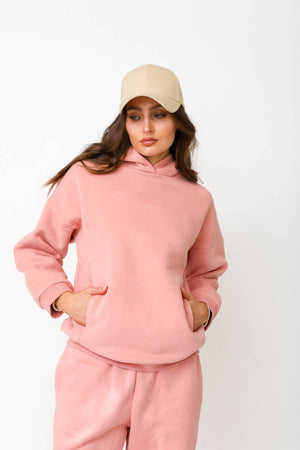 Oversized Hoodie - Rose