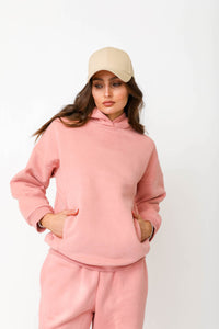 Oversized Hoodie - Rose
