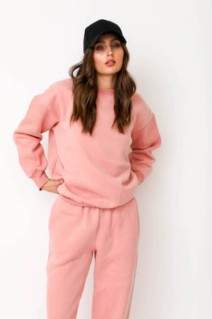 Oversized Sweater - Rose