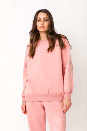 Oversized Sweater - Rose